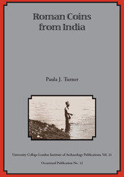 Roman Coins from India book cover