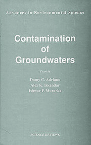 Contamination of Groundwaters book cover