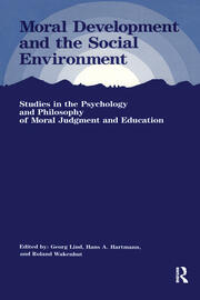 Moral Development and the Social Environment book cover
