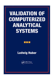 Validation of Computerized Analytical Systems book cover