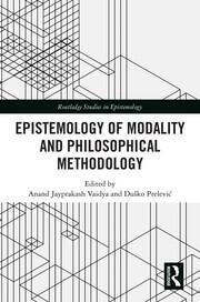 Epistemology of Modality and Philosophical Methodology book cover