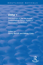 EDRA 1: Proceedings of the 1st Annual Environmental Design Research Association Conference book cover