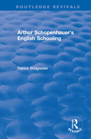Arthur Schopenhauer's English Schooling book cover