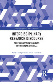 Interdisciplinary Research Discourse: Corpus Investigations into Environment Journals book cover