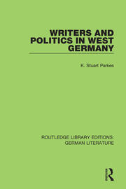 Writers and Politics in West Germany book cover