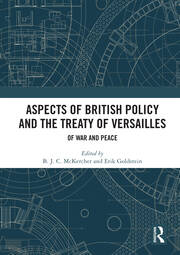 Aspects of British Policy and the Treaty of Versailles: Of War and Peace book cover