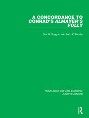 A Concordance to Conrad's Almayer's Folly book cover