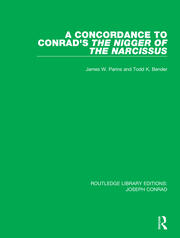 A Concordance to Conrad's The Nigger of the Narcissus book cover