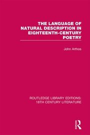 The Language of Natural Description in Eighteenth-Century Poetry book cover