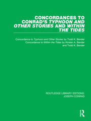 Concordances to Conrad's Typhoon and Other Stories and Within the Tides book cover