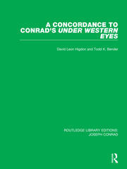 A Concordance to Conrad's Under Western Eyes book cover