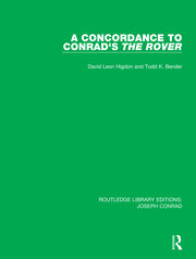 A Concordance to Conrad's The Rover book cover