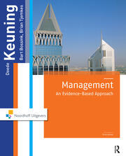 Management: An Evidence-Based Approach, 3rd Edition book cover