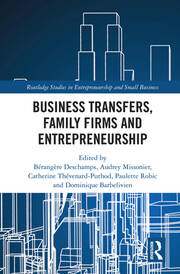 Business Transfers, Family Firms and Entrepreneurship book cover