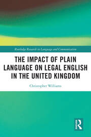 The Impact of Plain Language on Legal English in the United Kingdom book cover