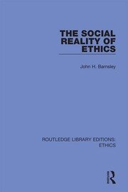 The Social Reality of Ethics book cover