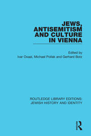 Jews, Antisemitism and Culture in Vienna book cover