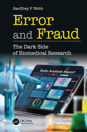Error and Fraud: The Dark Side of Biomedical Research book cover
