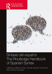 Sintaxis del español / The Routledge Handbook of Spanish Syntax book cover