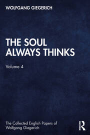 The Soul Always Thinks: Volume 4 book cover