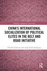 China's International Socialization of Political Elites in the Belt and Road Initiative book cover