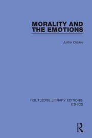 Morality and the Emotions book cover