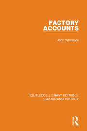 Factory Accounts book cover