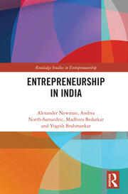 Entrepreneurship in India book cover