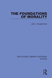 The Foundations of Morality book cover