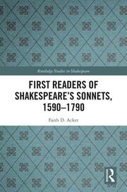 First Readers of Shakespeare’s Sonnets, 1590-1790 book cover