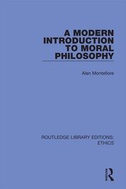 A Modern Introduction to Moral Philosophy book cover