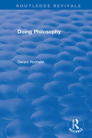 Doing Philosophy book cover