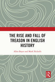 The Rise and Fall of Treason in English History book cover
