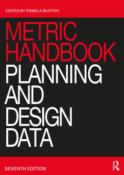Metric Handbook: Planning and Design Data book cover