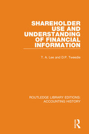 Shareholder Use and Understanding of Financial Information book cover