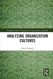Analyzing Organization Cultures book cover