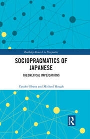 Sociopragmatics of Japanese: Theoretical Implications book cover