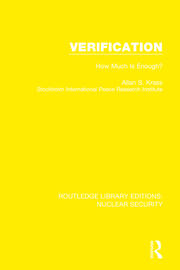 Verification: How Much is Enough? book cover