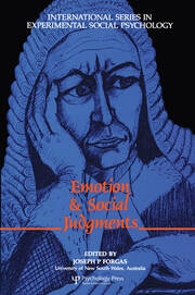 Emotion and Social Judgements book cover