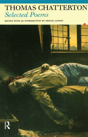Selected Poems of Thomas Chatterton book cover