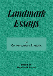 Landmark Essays on Contemporary Rhetoric: Volume 15 book cover