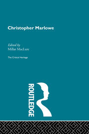 Christopher Marlowe: The Critical Heritage book cover