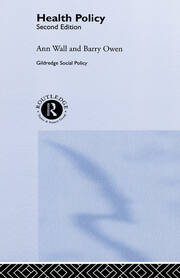 HEALTH POLICY book cover