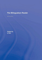 The Bilingualism Reader book cover