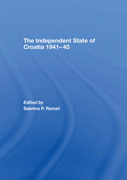 The Independent State of Croatia 1941-45 book cover