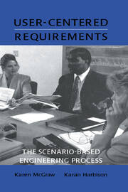 User-centered Requirements: The Scenario-based Engineering Process book cover