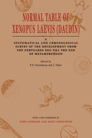 Normal Table of Xenopus Laevis (Daudin): A Systematical & Chronological Survey of the Development from the Fertilized Egg till the End of Metamorphosis book cover