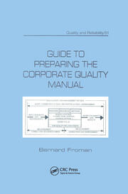 Guide to Preparing the Corporate Quality Manual book cover