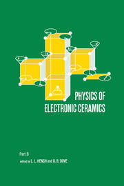 Physics of Electronic Ceramics, (2 Part) book cover