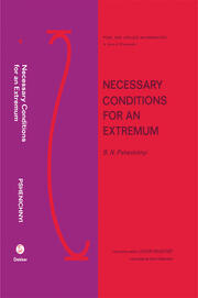 Necessary Conditions for an Extremum book cover